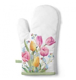 Mănușă bucătărie Tulips Bouquet