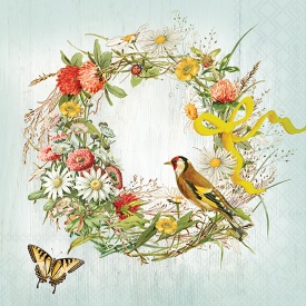 Șervețel decorativ mare de masă Wreath with Ribbon - Img 2