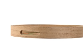 Tavă decorativă design mediteranean elegant din MDF cu model lămâie sau portocală - Img 2