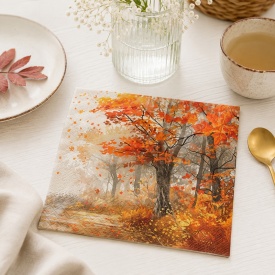 Șervețel decorativ mare Autumn Tree
