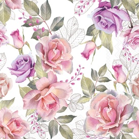 Șervețel decorativ mare de masă Josephine Roses - Img 2