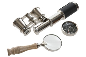Set de cadou elegant de birou vintage natur - Img 3
