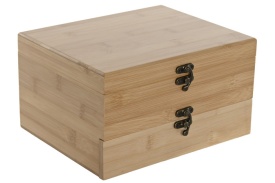 Set elegant cu accesorii pentru vin în cutie bambus - Img 4