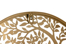 Decor elegant din metal auriu cu Copacul Vieții de 40cm - Img 3