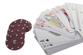 Set elegant de poker în cutie de lemn - Img 3