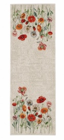 Traversă de masă Goblen cu Maci 44x140 cm - Img 2