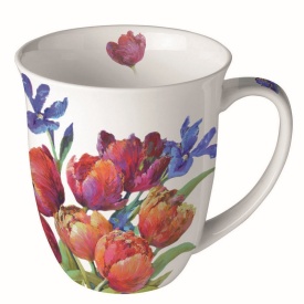 Cană porțelan Tulips of Joy