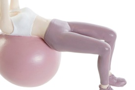 Figurină decorativă femeie sportivă design modern fitness - Img 3