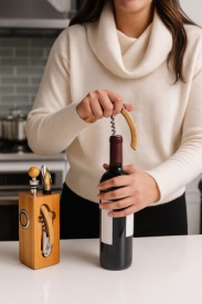 Set modern cu accesorii pentru vin - Img 3