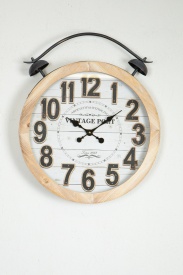 Ceas de perete design original alb