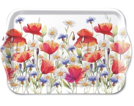 Tavă mică Poppies and Cornflowers