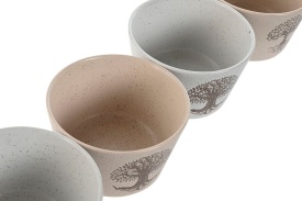 Bol decorativ din ceramică cu Copacul Vieții - Img 3