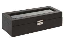 Cutie elegantă pentru ceasuri maro - Img 2