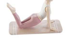 Figurină elegantă decorativă femeie yoga simbol al echilibrului și relaxării - Img 3
