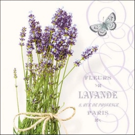Șervețel decorativ mic de masă Bunch of Lavender - Img 2