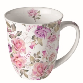Cană porțelan Josephine Roses