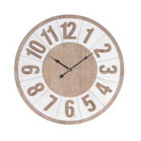 Ceas de perete rustic-modern