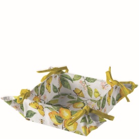 Coș pâine Fresh Lemons White
