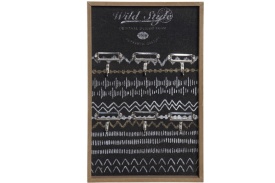 Cuier modern de perete decor negru industrial