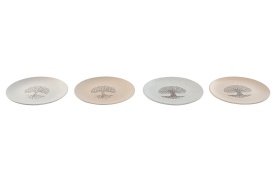 Farfurie ceramică elegantă model cu Copacul Vieții - Img 3