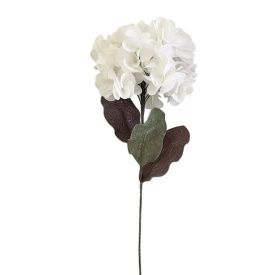 Floare decorativă elegantă de hortensie albă de 90 cm