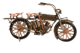 Machetă decorativă din metal motocicletă vintage