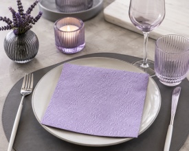Șervețel decorativ mare de masă Elegance Lavender