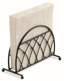 Suport șervețele vertical Standing Lattice Black - Img 2
