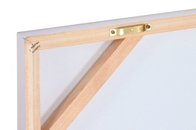 Tablou decorativ pictat manual Cal cu flori roz - Img 4