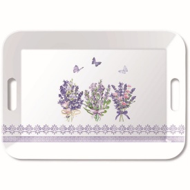 Tavă mare Lovely Lavender White