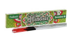 Bețișoare parfumate Tulasi Iasomie pentru ambient plăcut