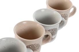 Cană ceramică elegantă cu model Copacul Vieții 120 ml - Img 3