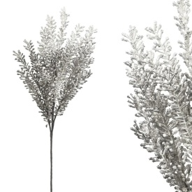 Creangă decorativă elegantă de Gypsophila gri de 94cm