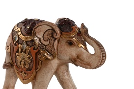 Figurină elegantă decorativă elefant simbol al norocului și prosperității stil oriental - Img 2