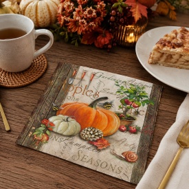 Șervețel decorativ mare Autumn Gardening