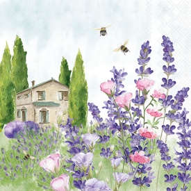 Șervețel decorativ mare de masă Lavender Meadow - Img 2