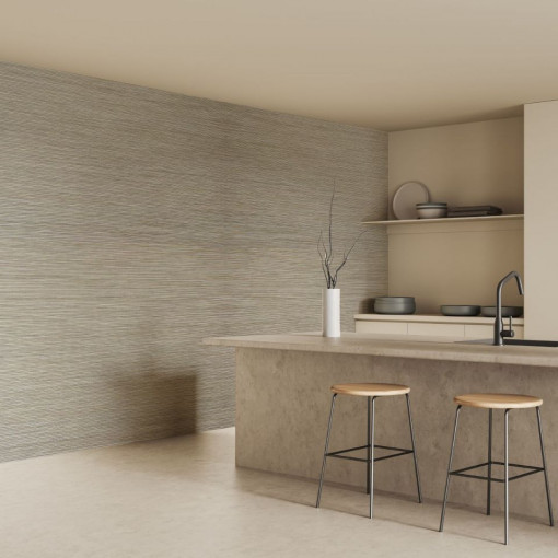 Tapet textil Calcutta Yugen - ELI TAUPE 122052