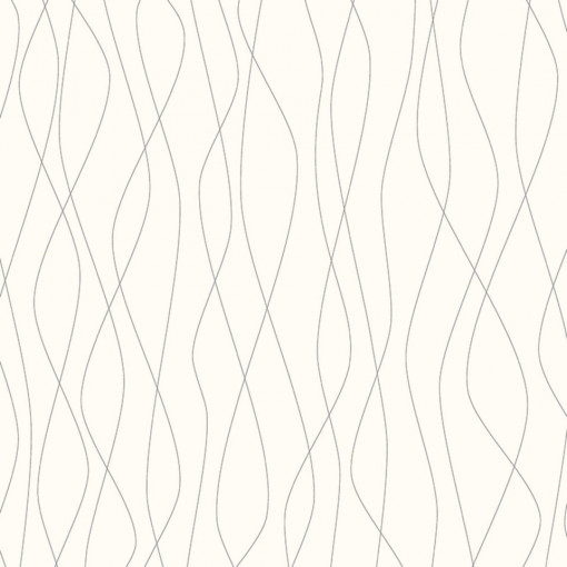 Tapet PVC AQUARELLE WALL - Retro Line BLACK