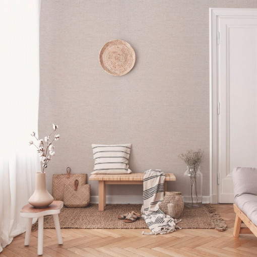 Tapet textil Calcutta Metropolitan - AATOS PRAIRIE SAND 118019