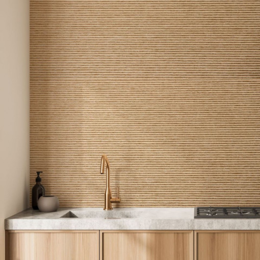 Tapet textil Calcutta Yugen - PANDORA SAND