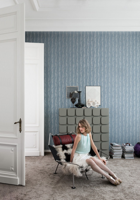 Tapet textil Calcutta Elektra - CHASE SKY 612017