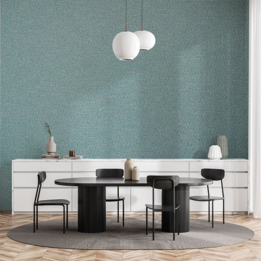 Tapet textil Calcutta Yugen Terrazzo - AQUA 122006