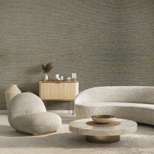 Tapet textil Calcutta Yugen - MANTECA DOLPHIN 122023