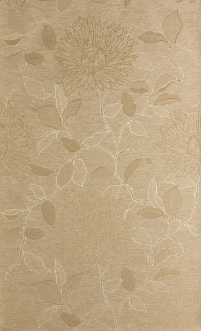 Tapet textil Calcutta Eden - GLORIA WILD HONEY 108001