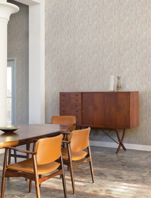 Tapet textil Calcutta Essential - SLATE AMBER 114015