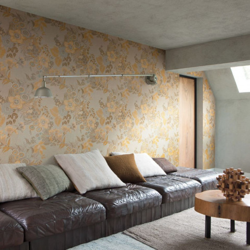 Tapet textil Calcutta Botanic - BOTANIC MIMOSA 113003