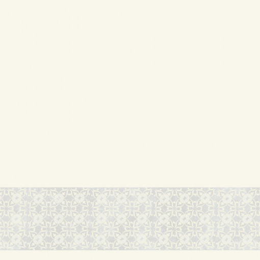 Tapet decorativ din PVC AQUARELLE WALL BORDERS - Decor Ornament SILVER GREY