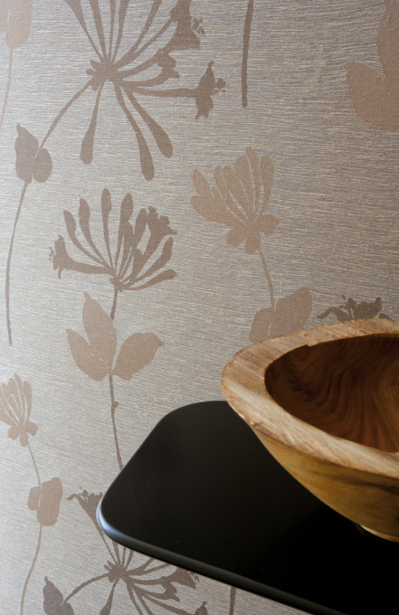 Tapet textil Calcutta Eden - PAGODA ADOBE 108026