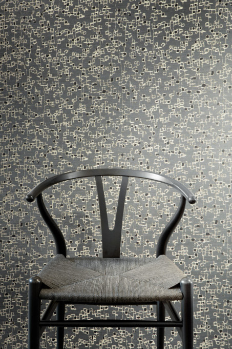 Tapet textil Calcutta Fortune - COCO SILVER 211014