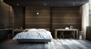 Tapet textil Calcutta Metropolitan - METIS GOLDEN BROWN 118051